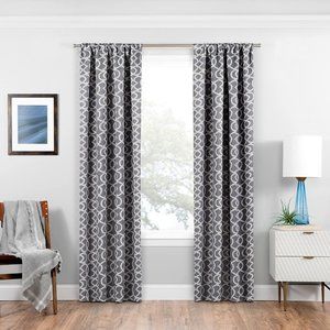*CLEARANCE*  Eclipse Isante Blackout Window Curtain, Grey